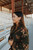 WESTERN AZTEC PRINT COAT - OLIVE