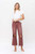 90'S VINTAGE CROP FLARE - RUSSET BROWN