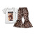 RODEO GRAPHIC AND LEOPARD PANT SET