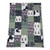 WESTERN PATCHWORK MINKY BABY/KIDS BLANKET - GREEN