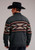 STETSON MEN'S 811 ARROW BORDER WOOL BLEND CARDIGAN
