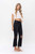 90'S VINTAGE CROP FLARE - BLACK