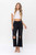 90'S VINTAGE CROP FLARE - BLACK