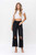 90'S VINTAGE CROP FLARE - BLACK