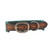 Full bloom Hand-Tooled Leather Dog Collar S-5756