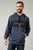 Kimes Men's Ripon Hood Hoodie - Navy