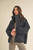 Black Classic Silhouette Quilted Jacket