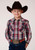BOYS L/S SHIRT   PERFORMANCE Y/D PLAID SNAP  1259 HONOR PLAID