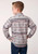 BOYS L/S SHIRT   HORIZONTAL PRINT DESIGN  1268 BLANKET AZTEC PRINT