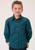 BOYS L/S SHIRT   PERFORMANCE Y/D ALLOVER PRINT -SNAP  1369 DIAMONDS PRINT