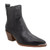 ELEANOR BLOCK HEEL CHELSEA BOOTIES - BLACK LIZZARD