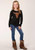 GIRLS KNIT 7-14   NOVELTY/APPLIQUE/EMBROIDERY PRINTED KNIT  1462 P/R JERSEY LS SCOOP NECK TEE