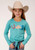 GIRLS KNIT 7-14   NOVELTY/APPLIQUE/EMBROIDERY PRINTED KNIT  1312 P/R LS SCOOP NECK TEE