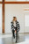 Mineral-Washed Cargo Style Wide-Leg Pants - Black