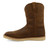 10" Work Pull On Wedge Sole Boot - Distressed Saddle MCBW001