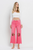 SUPER HIGH RISE CROP WIDE LEG | HOT PINK