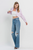 90's Vintage Super High Rise Flare Jeans
