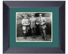 Harry VArdon Ted Ray &  Francis Ouimet US OPen Champ Brookline  1913 Framed Golf Wall Décor Art 14 x 17 Framed Print