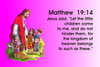 Famous Quote Poster  Jesus Speaking Famous Quote Poster  Bible Scripture Let The Little Children Come Unto Me Large Poster
