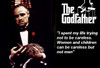 Famous Quote Poster  The Godfather Famous Quote Poster  Women And Children Can Be Careless And Not Men Large Poster