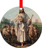 Jesus The Good Shepherd Christmas  Ornament