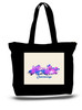 Chattanooga City and State Skyline Watercolor Tote Bags