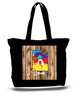 Utah City and State Skyline Watercolor Tote Bags