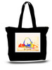 St Louis City and State Skyline Watercolor Tote Bags