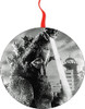 Godzilla 7 Christ Ornament