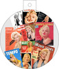 Marilyn Monroe Magazine Collage Christmas Ornament