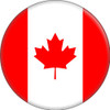 Canadian Flag Christmas Ornament