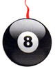 Eight Ball Christmas Ornament