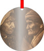 Geronimo And Red Cloud Christmas Ornament