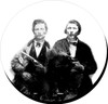 Set of 4 Coaters Coasters Frank And Jesse James Of The Old West