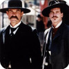 Set of 4 Coaters Doc Holliday Wyatt Earp Tombstone