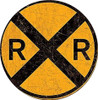 Set of 4 Coaters Rail Road Crossing Sign