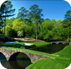 Set of 4 Coaters Masters Augusta 12th Hole