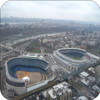 Set of 4 Coaters Yankee Stadium The New And The Old