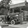 Set of 4 Coaters San Francisco, 1919. Shell Oil Co. Service Station