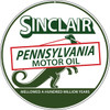 Set of 4 Coaters Sinclair Gasoline