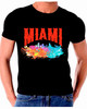 Skyline Watercolor Art For Miami T shirt