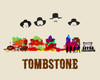 NEW City Of Tombstone Watercolor Skyline Art