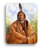 Sitting Bull Warrior Chief Native American Indian Mouse pad