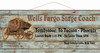 Wells Fargo Wood Sign