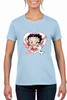 Puppy Love  Betty Boop  Ladies T shirt