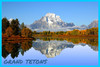 Grand Teton Water5 Reflection Travel Poster