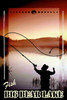 Fish Big Bear Lake Travel Poster