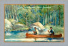 Lake Wentworth New Hampshire Travel Poster