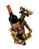 Moose Holding wine Rack 11"L  Wine Rack and Bottle Holder