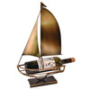 Sail Boat Wine Rack and Bottle Holder